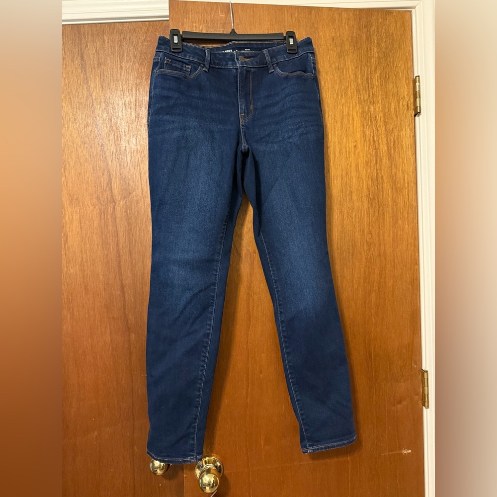 🌹 Old Navy Dark Blue Women's Skinny Jeans